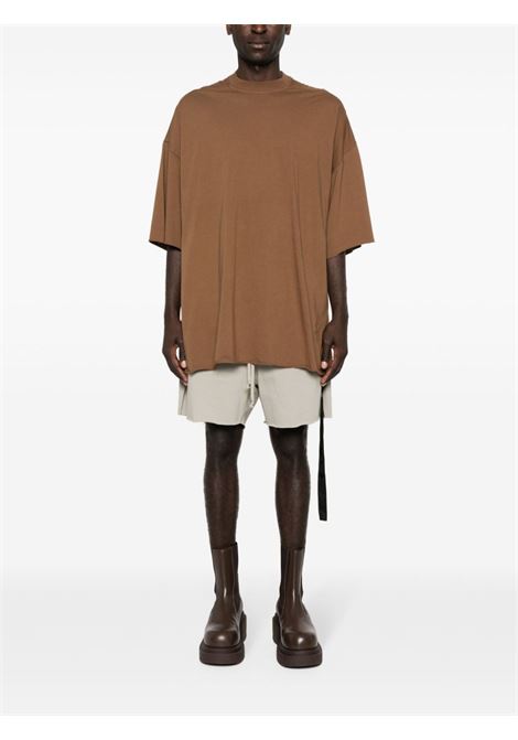 T-shirt Tommy in marrone - uomo RICK OWENS DRKSHDW | DU01D1259RN44